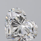 Diamante Naturale Taglio Cuore 1.51ct EX/EX G VS1 - GIA - 6.58x7.78x4.96mm