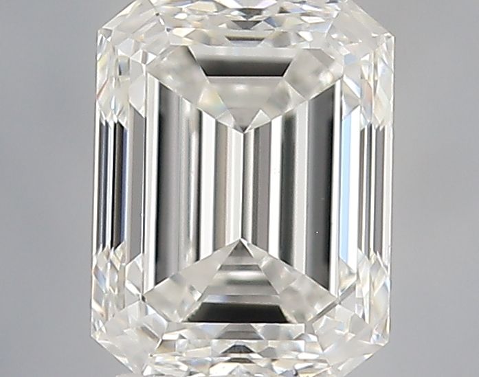 Diamante Naturale Taglio Smeraldo 0.51ct VG/VG E VVS2 - IGI - 4.91x3.76x2.72mm