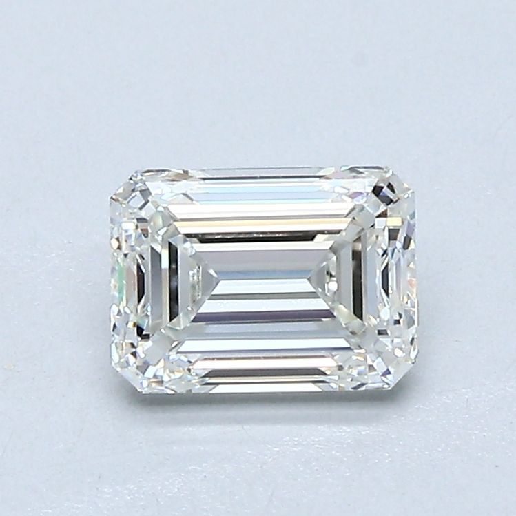 Diamante Naturale Taglio Smeraldo 0.9ct EX/EX I VVS2 - GIA - 6.22x4.56x3.11mm
