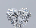 Diamante Naturale Taglio Cuore 0.41ct EX/EX E VVS2 - GIA - 4.56x5.09x3.2mm