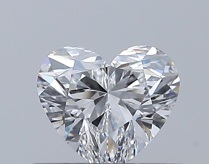 Diamante Naturale Taglio Cuore 0.41ct EX/EX E VVS2 - GIA - 4.56x5.09x3.2mm