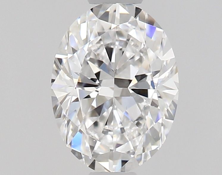 Diamante Naturale Taglio Ovale 0.6ct VG/EX D VS2 - GIA - 6.5x4.79x3.03mm