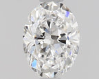Diamante Naturale Taglio Ovale 0.6ct VG/EX D VS2 - GIA - 6.5x4.79x3.03mm