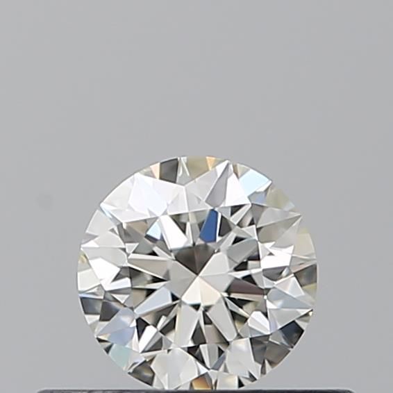 Diamante Naturale Taglio Brillante 0.33ct EX/VG/EX J IF - GIA - 4.45x4.42x2.75mm