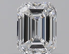 Diamante Naturale Taglio Smeraldo 0.41ct EX/EX E VVS2 - GIA - 4.9x3.61x2.44mm