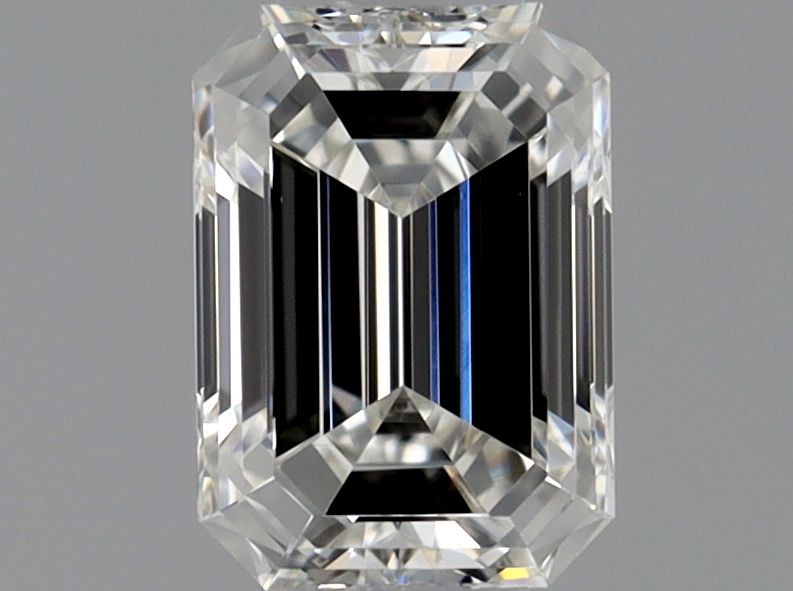 Diamante Naturale Taglio Smeraldo 0.35ct VG/EX H VVS1 - GIA - 4.81x3.43x2.32mm
