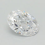 Diamante Naturale Taglio Ovale 0.52ct VG/G D VS1 - GIA - 6.75x4.77x2.31mm