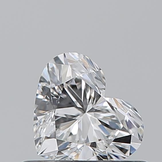 Diamante Naturale Taglio Cuore 0.5ct VG/EX F VS1 - GIA - 4.73x5.62x3.24mm