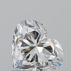 Diamante Naturale Taglio Cuore 1.01ct VG/EX G VVS2 - GIA - 5.95x6.88x4.3mm