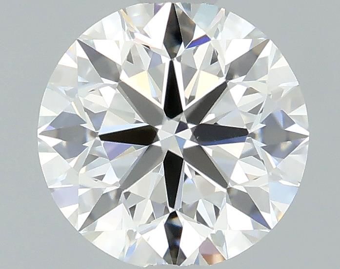 Diamante Naturale Taglio Brillante 0.5ct 3EX F VS1 - IGI - 5.01x5.04x3.18mm