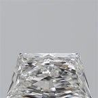 Diamante Naturale Taglio Trapezio 0.53ct EX/EX F VVS1 - GIA - 7.09x3.79x2.42mm