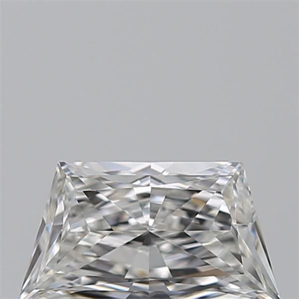 Diamante Naturale Taglio Trapezio 0.53ct EX/EX F VVS1 - GIA - 7.09x3.79x2.42mm