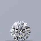 Diamante Taglio Brillante 0.22ct EX/VG/EX G VVS1 - GIA - 3.85x3.87x2.37mm