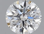 Diamante Naturale Taglio Brillante 0.4ct EX/VG/EX E VS1 - GIA - 4.73x4.68x2.92mm