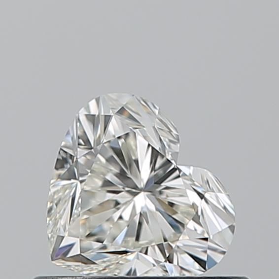 Diamante Naturale Taglio Cuore 0.5ct EX/VG J VVS1 - GIA - 4.81x5.43x3.24mm