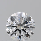 Diamante Naturale Taglio Brillante 0.5ct 3EX F VVS2 - GIA - 5.2x5.18x3.04mm