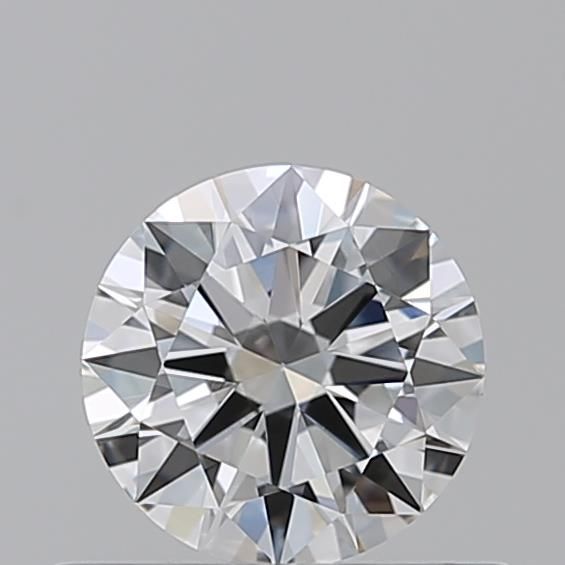 Diamante Naturale Taglio Brillante 0.5ct 3EX F VVS2 - GIA - 5.2x5.18x3.04mm