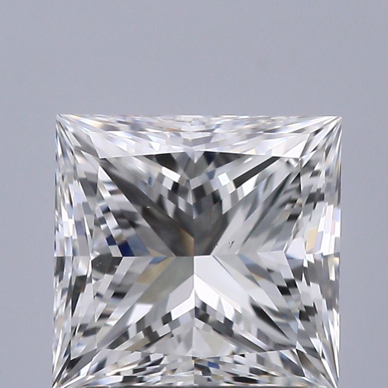 Diamante Naturale Taglio Princess 1.03ct VG/EX G VS2 - GIA - 5.58x5.46x4.03mm