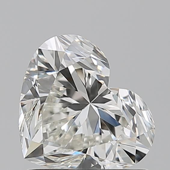 Diamante Naturale Taglio Cuore 1.05ct EX/EX G VVS2 - IGI - 5.95x7.06x4.19mm