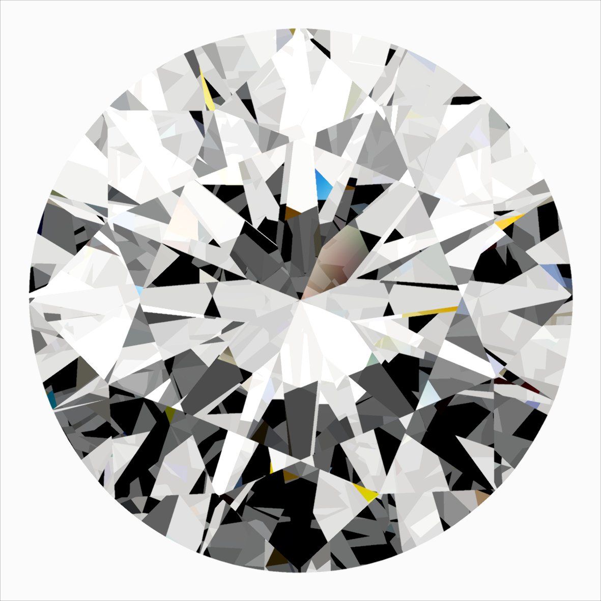 Diamante Taglio Brillante 0.3ct VG/EX/EX H VVS1 - IGI - 4.35x4.37x2.63mm