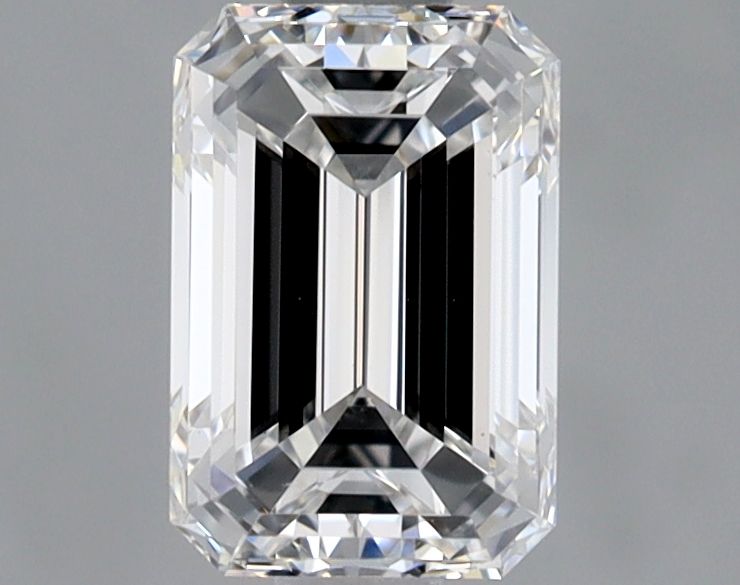 Diamante Naturale Taglio Smeraldo 0.9ct EX/EX D VS2 - GIA - 6.67x4.5x3.08mm