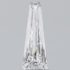 Diamante Taglio Baguette Scalata 0.7ct VG/EX D VS1 - GIA - 11.11x4.17x2.18mm