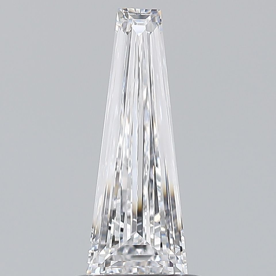 Diamante Taglio Baguette Scalata 0.7ct VG/EX D VS1 - GIA - 11.11x4.17x2.18mm