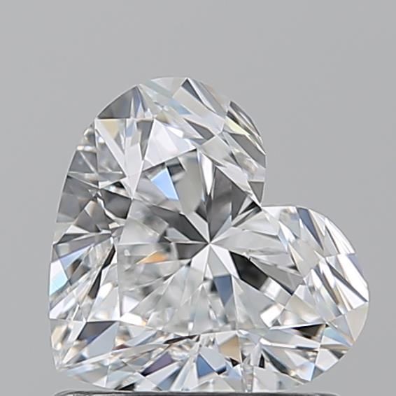 Diamante Naturale Taglio Cuore 1.01ct EX/EX E VS1 - GIA - 6.17x6.86x4.01mm