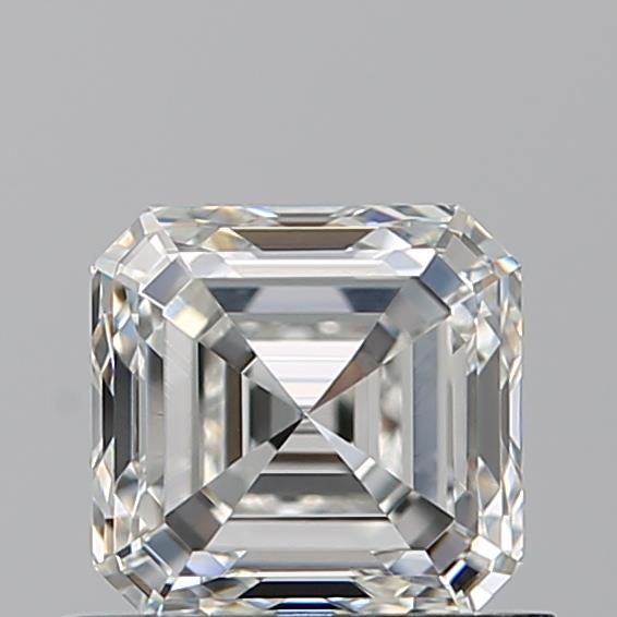 Diamante Naturale Taglio Asscher 0.8ct VG/EX H VS1 - GIA - 5.06x4.93x3.39mm