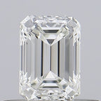 Diamante Naturale Taglio Smeraldo 0.41ct VG/EX I IF - GIA - 5.03x3.54x2.37mm
