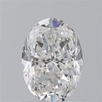Diamante Naturale Taglio Ovale 1.2ct EX/EX G VVS1 - GIA - 7.98x5.65x3.77mm