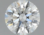 Diamante Naturale Taglio Brillante 0.63ct 3EX G IF - GIA - 5.45x5.4x3.41mm