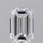Diamante Naturale Taglio Smeraldo 0.9ct VG/EX D VS1 - GIA - 6.86x4.49x2.99mm