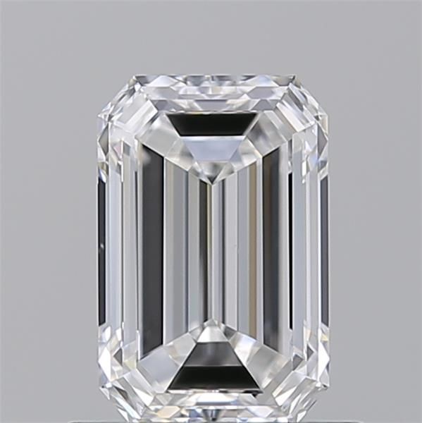 Diamante Naturale Taglio Smeraldo 0.9ct VG/EX D VS1 - GIA - 6.86x4.49x2.99mm
