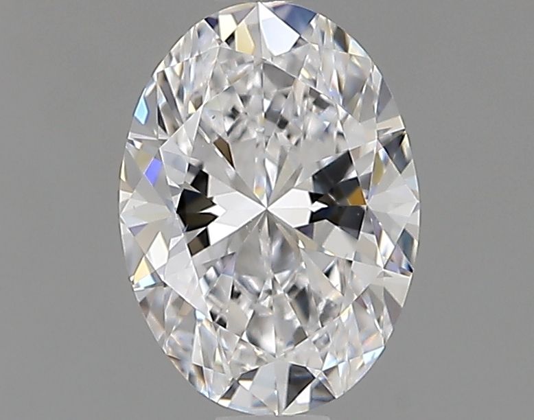 Diamante Naturale Taglio Ovale 0.9ct EX/EX D VS1 - GIA - 7.52x5.44x3.44mm