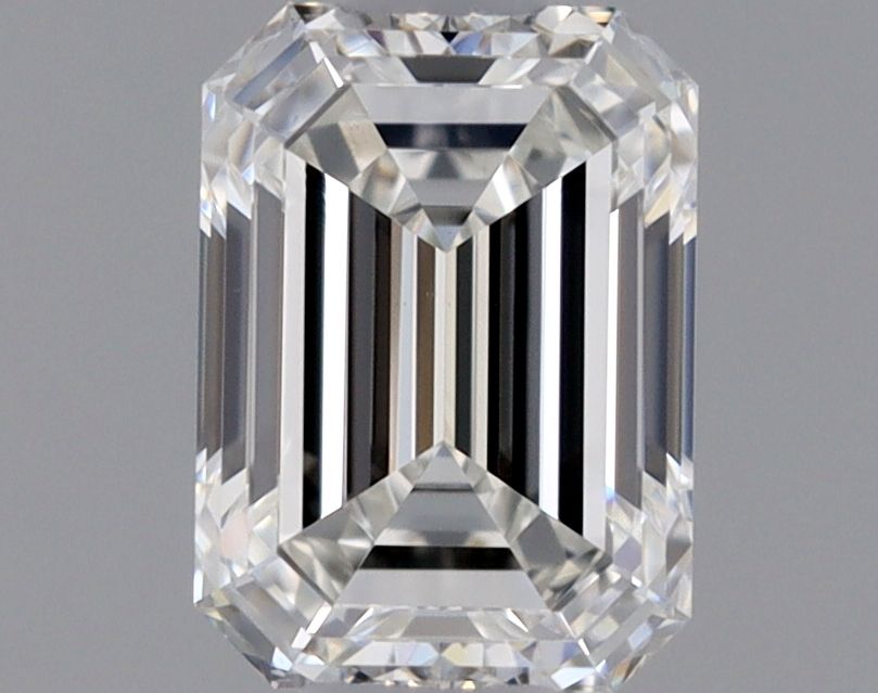 Diamante Naturale Taglio Smeraldo 0.34ct VG/VG F VVS2 - GIA - 4.64x3.36x2.31mm