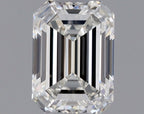 Diamante Naturale Taglio Smeraldo 0.34ct VG/VG F VVS2 - GIA - 4.64x3.36x2.31mm