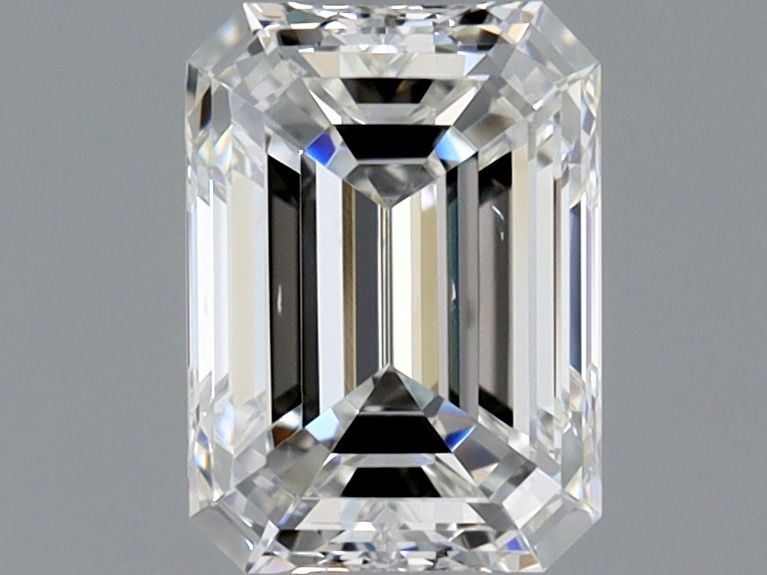 Diamante Naturale Taglio Smeraldo 0.6ct VG/VG F VS2 - GIA - 5.6x4.06x2.82mm