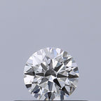 Diamante Naturale Taglio Brillante 0.29ct 3EX E VVS1 - GIA - 4.27x4.29x2.57mm