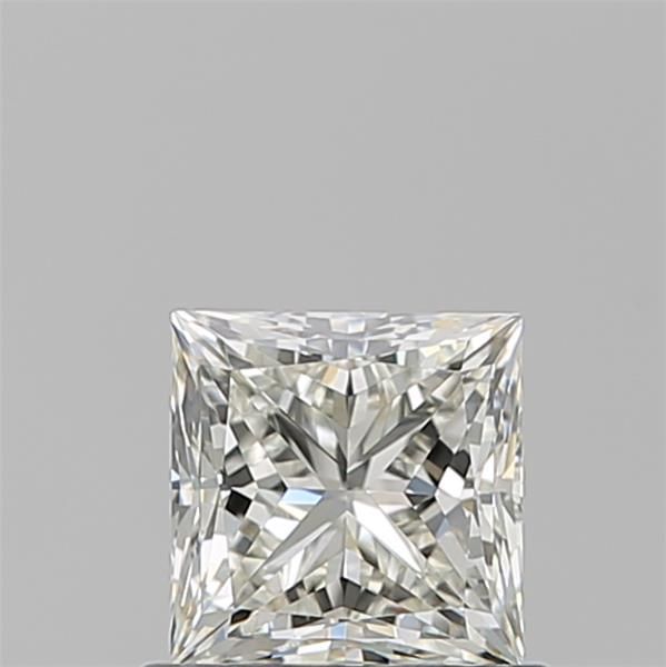 Diamante Naturale Taglio Princess 0.8ct VG/EX J IF - GIA - 5.03x4.96x3.59mm