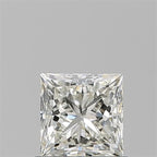 Diamante Naturale Taglio Princess 0.8ct VG/EX J IF - GIA - 5.03x4.96x3.59mm