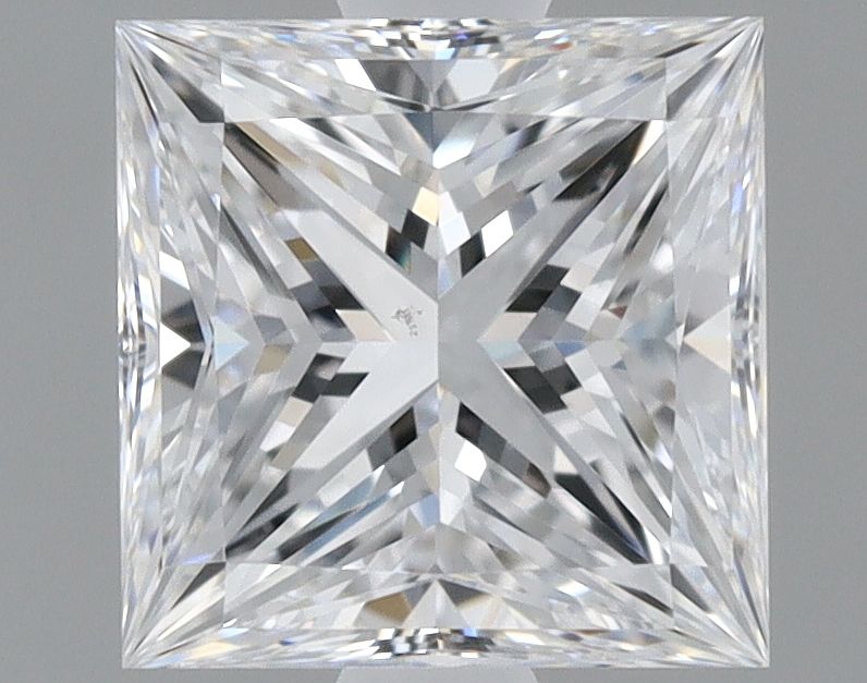 Diamante Naturale Taglio Princess 1.01ct VG/EX D VS2 - GIA - 5.68x5.61x4.09mm