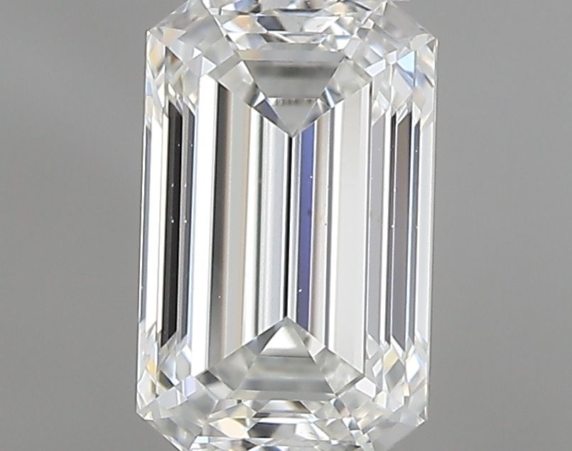 Diamante Naturale Taglio Smeraldo 0.51ct VG/VG F VVS2 - IGI - 5.69x3.58x2.49mm