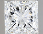 Diamante Naturale Taglio Princess 0.62ct VG/EX F VVS1 - GIA - 4.74x4.64x3.45mm