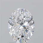 Diamante Naturale Taglio Ovale 1.3ct VG/EX D VS1 - GIA - 8.24x5.99x3.91mm