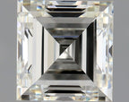 Diamante Taglio Radiant Quadrato 0.54ct EX/EX I VVS2 - GIA - 4.55x4.35x2.89mm