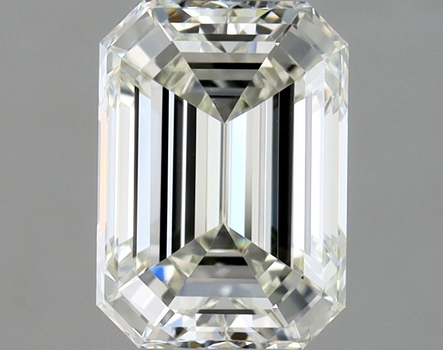 Diamante Naturale Taglio Smeraldo 1.45ct VG/EX J VVS1 - GIA - 7.57x5.41x3.71mm