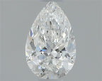 Diamante Naturale Taglio Goccia 0.31ct VG/EX F VS1 - GIA - 5.89x3.72x2.38mm