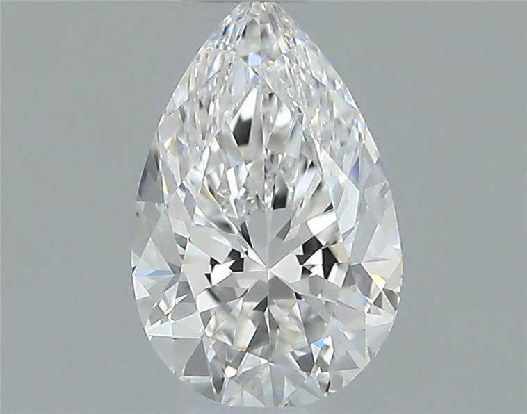 Diamante Naturale Taglio Goccia 0.34ct VG/EX F VVS1 - GIA - 6.08x3.88x2.49mm