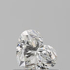 Diamante Naturale Taglio Cuore 0.52ct EX/EX I IF - GIA - 4.63x5.53x3.46mm